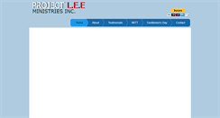 Desktop Screenshot of leeproject.org